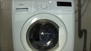 Whirlpool Primo 1406 UM, rinse without centrifuge washing machine program test example lavadora #21