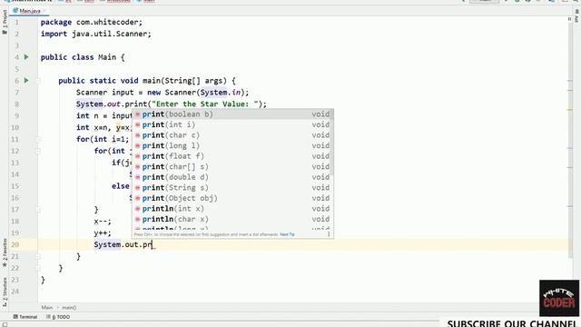 #12 || "*" STAR PATTERN|| in |JAVA| Programming Language смотреть онлайн