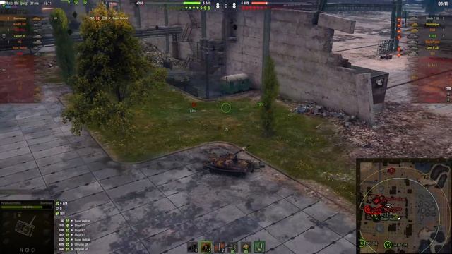 Как это возможно Безумная катка ПСИХА  в World Of Tanks