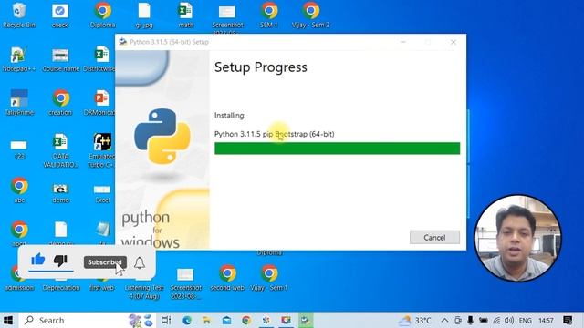 How to install Python 3.11.4 on Windows 10 || Python Tutorial || #python смотреть онлайн