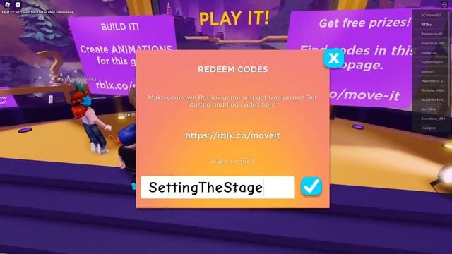 Roblox build it play it all codes смотреть онлайн