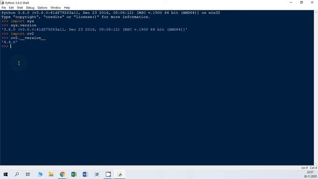 OPEN CV Python Ders 001: Uyumlu Surum Bilgileri смотреть онлайн
