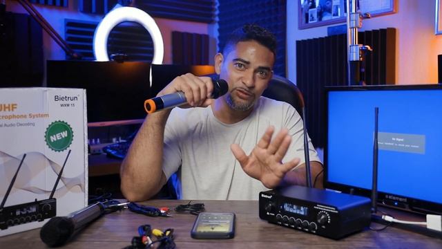 How to Connect Your Wireless Microphone System for Karaoke | ft Bietrun WXM15 смотреть онлайн