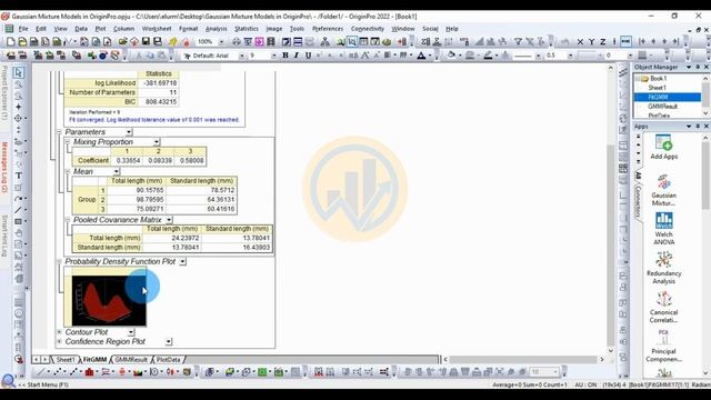 Gaussian Mixture Models(GMM) | Contour Plot | Confidence Region Plot | OriginPro смотреть онлайн