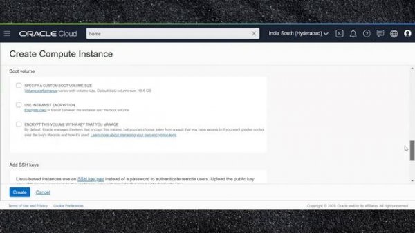 OCI - Create a VM instance (Part-1)
