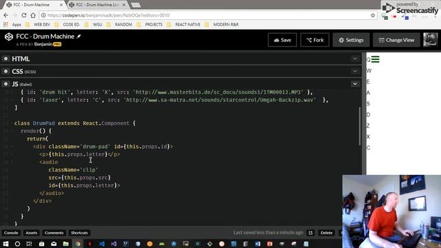 Drum Machine React Tutorial - Part 2 смотреть онлайн