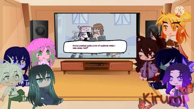 Hashiras react to Sarvente and Ruv // Mid-Fight Masses // Part 1 // Fnf // MY AU // Kirumi смотреть онлайн