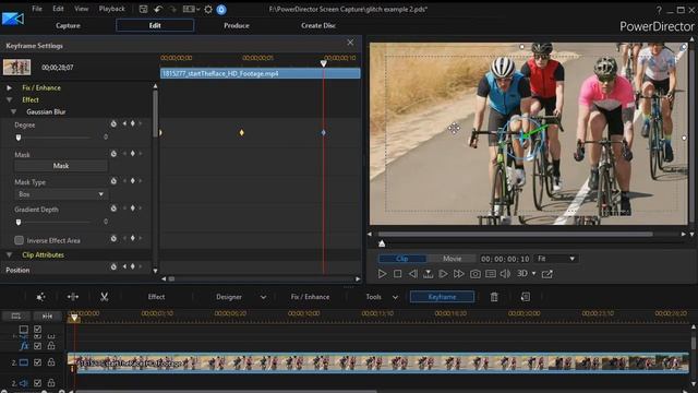 PowerDirector - Steps to creating your own glitch effect смотреть онлайн
