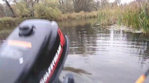 Обзор лодки ПВХ Хантер 290 Лк, мотор Гольфстрим Парсун 5 л.с.