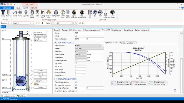 Pipesim 34: Progressive Cavity Pump смотреть онлайн