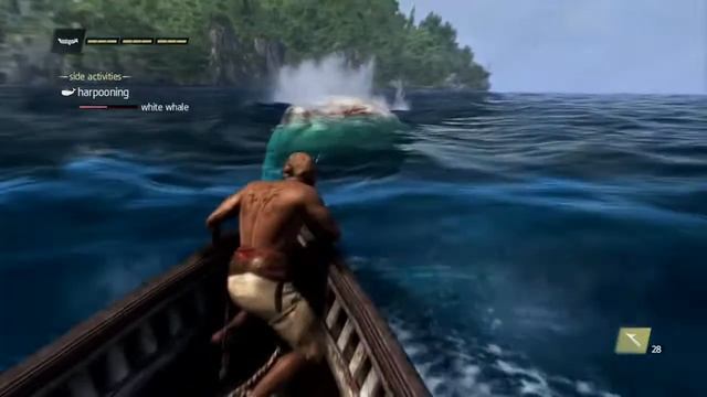 Assassin's Creed 4 Black Flag - PS4 - Harpoon a White Whale and Take No Damage смотреть онлайн