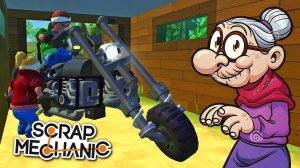  ВОЗВРАЩЕНИЕ ВИТАЛИКА В БАБКИНУ ДЕРЕВНЮ МУЛЬТИК в Scrap Mechanic СКРАП МЕХАНИК