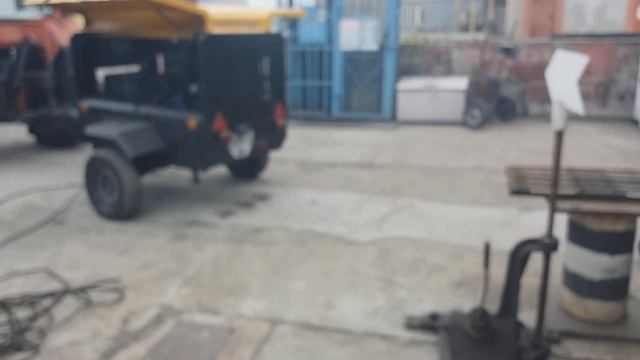 Проверка после ремонта САК сварочного агрегата колёсного. смотреть онлайн
