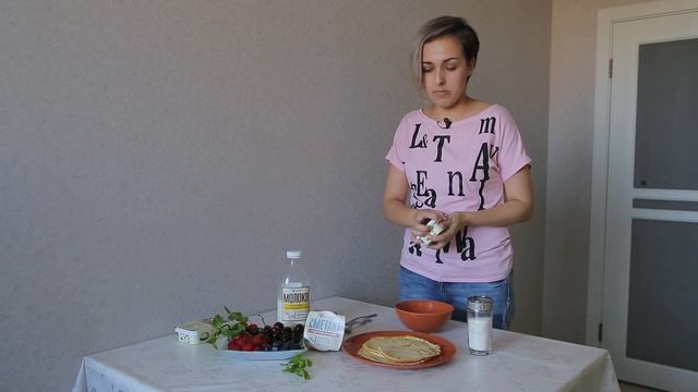 Утро сотрудников ССЗ: готовим блинчики с творогом и ягодами смотреть онлайн