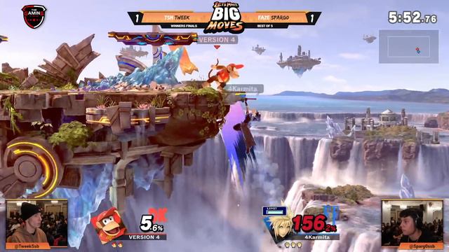 LMBM 2023 Winners Finals - Spargo (Cloud) Vs. Tweek (Diddy Kong) SSBU Ultimate Tournament смотреть онлайн