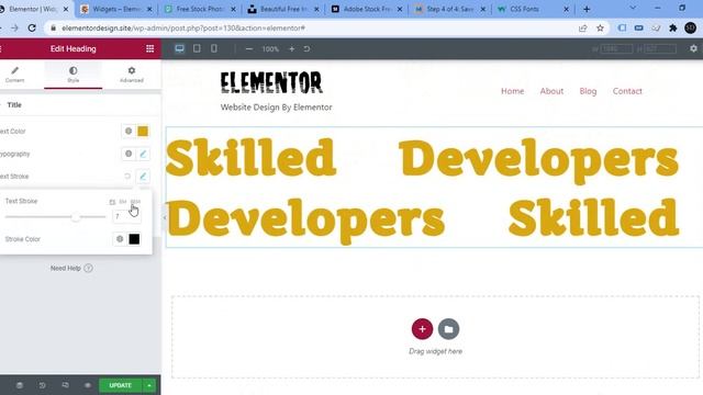 Elementor ?Explain all style || Skilled developers смотреть онлайн