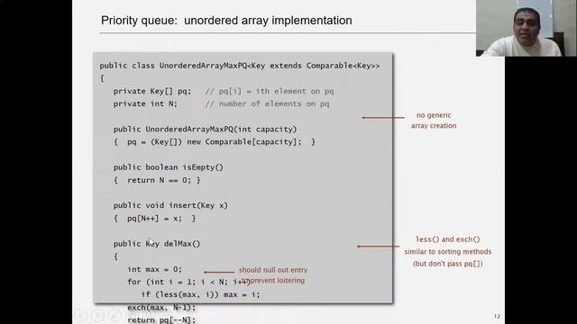 9 - Data Structure and algs, Priority Queue Using array structure смотреть онлайн
