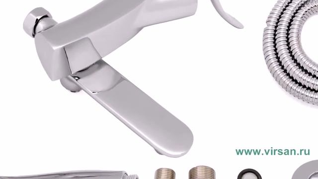 Смеситель для ванны Frap F3081 смотреть онлайн