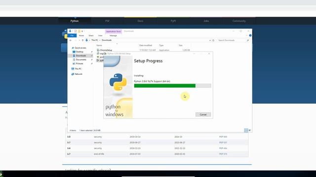 Installing Python on Windows смотреть онлайн