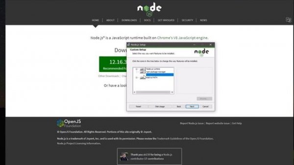 How to Download & Install NodeJS, NPM & NPX on Windows 10