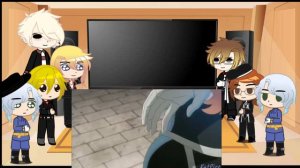 ||Реакция персонажей королевский репетитор|| оригинал||3 часть   ||