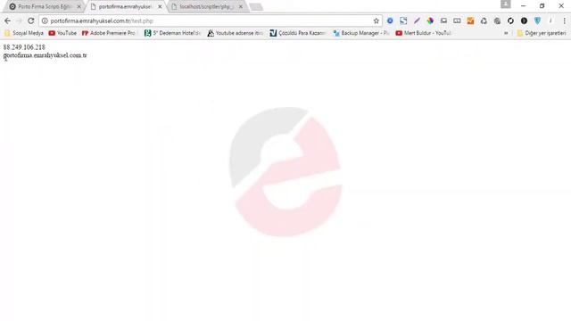 167-Php Dersleri - Script Lisanslama Eğitimi Bölüm 3 - Adres satırındaki url nasıl alınır? смотреть онлайн