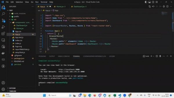 useRoutes() may be used only in the context of a Router component | React | ReactJS [Hindi/Urdu]