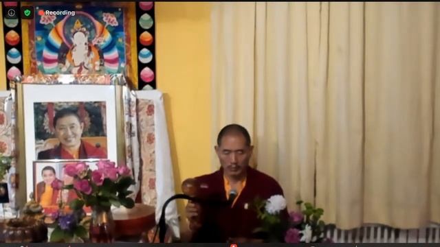 Практика Ваджрасаттвы. Друпон Церинг Ринпоче. 06.09.2020. смотреть онлайн