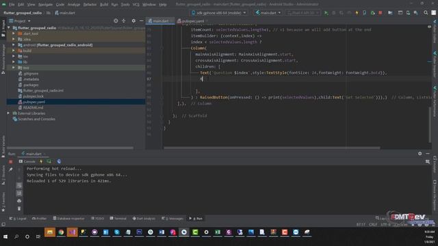 Flutter Tutorial - Multiple Grouped Radio Button смотреть онлайн