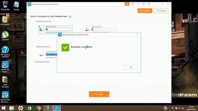 How To Recover Deleted Data/Files From HDD/SSD In Windows 7,8,10 |100% Working + Free Tool 2019| смотреть онлайн