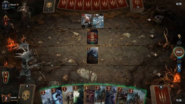 Gwent: Monsters Dominance deck Gameplay смотреть онлайн