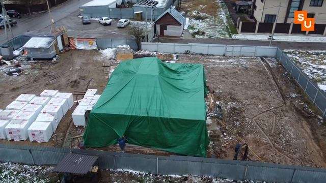 Строим дом Сумароково 9х10м в Солнечногорске смотреть онлайн