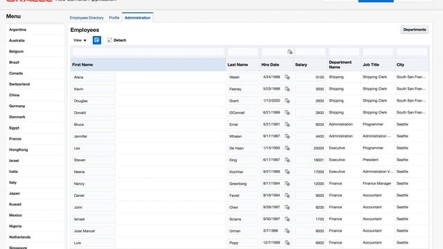 ADF Table Pagination смотреть онлайн