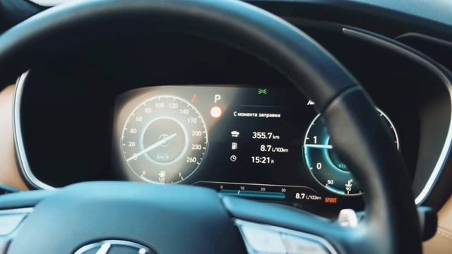 ОБЗОР HYUNDAI SANTAFE 2,2 CRDI 8 DCT 4 WD 2021 ГОДА