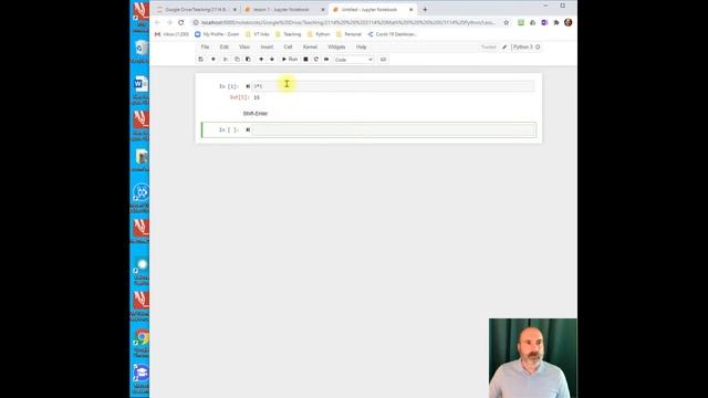 MSE 2114 Lesson 1 Opening and creating ipynb files in jupyter смотреть онлайн