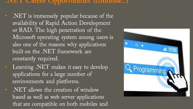 Career Scope for .NET Professionals смотреть онлайн
