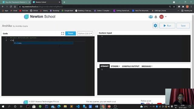 classes and objects in python смотреть онлайн