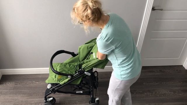 Обзор детской коляски Peg Perego Pliko Mini Green смотреть онлайн