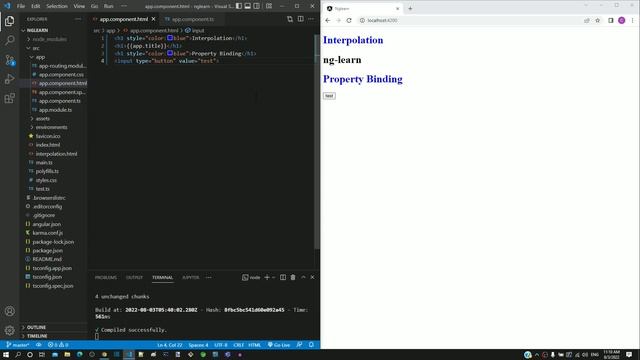 #4.1 - Property Binding Syntax - Property Binding - Angular смотреть онлайн