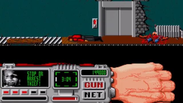 Techno Cop (Genesis) - Gameplay смотреть онлайн