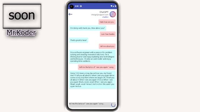 chatGPT API in Android builder | mit app inventor | Kodular смотреть онлайн