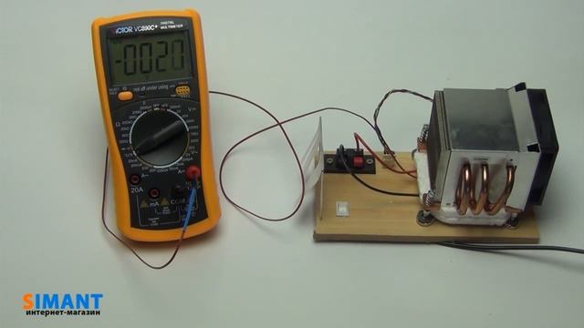 Тест термоэлектрического модуля TEC1-12706 #3 смотреть онлайн