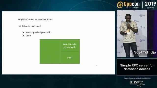 CppCon 2019: Noel Tchidjo “Simple RPC server for database access” смотреть онлайн