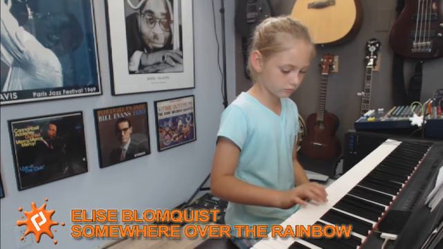 Somewhere Over The Rainbow piano cover by Elise Blomquist смотреть онлайн