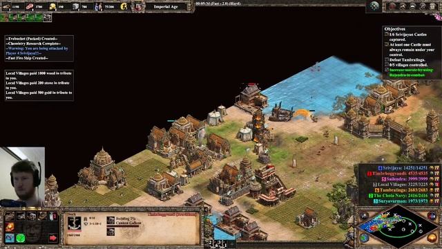 AoE2 Rajendra 5: Slaying the Vritra Speedrun WR - 10:57 IGT смотреть онлайн