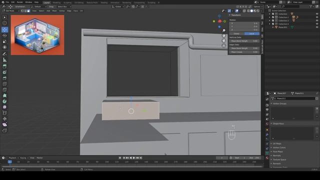 Создаем Гараж из мультика Рик и Морти в Blender 2.9 | Первая часть | Уроки Blender для начинающих смотреть онлайн