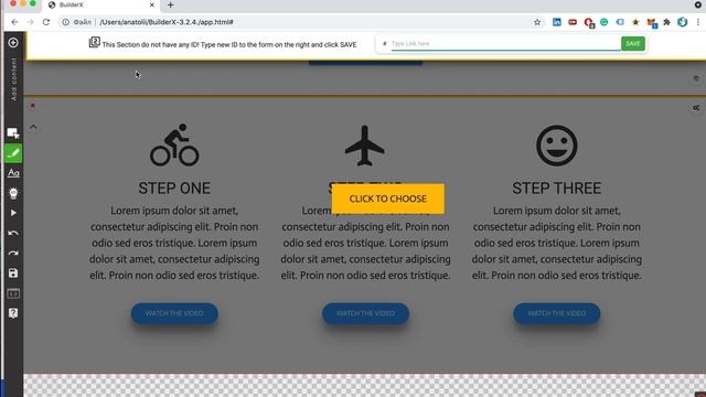 How to add links in Bootstrap Builder X смотреть онлайн