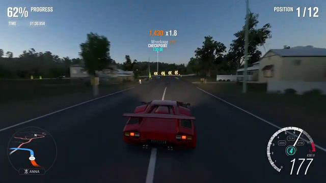 Lamborghini Countach LP5000 Horizon Edition Grand Tour Sprint Horizon 3 смотреть онлайн