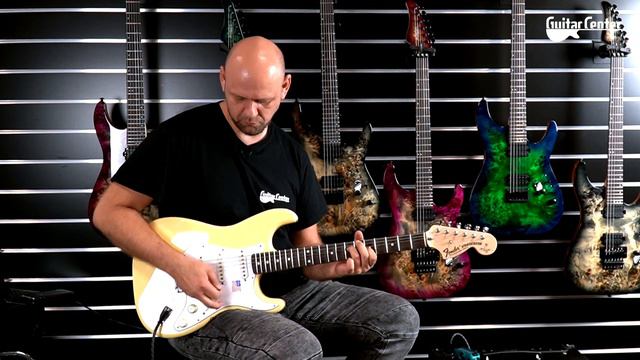 Fender Artist Yngwie Malmsteen Stratocaster RW Vintage White | Guitar Center PL смотреть онлайн