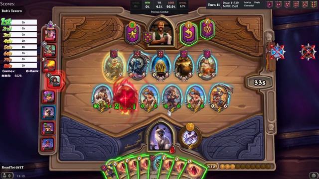 FLEX PIVOTING! | Road To 10k MMR (game 34) | Hearthstone Battlegrounds смотреть онлайн